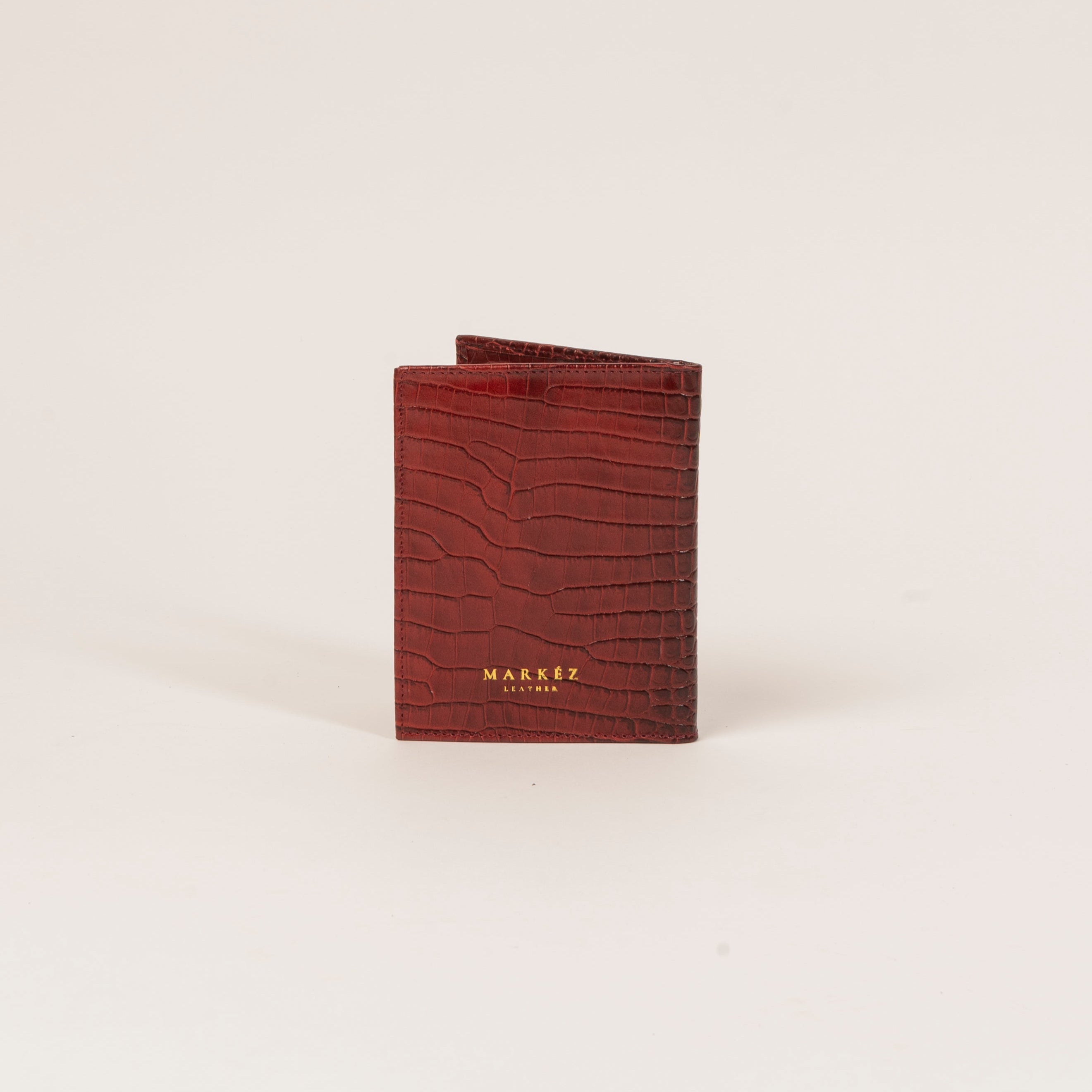 PASSPORT HOLDER – BURGUNDY