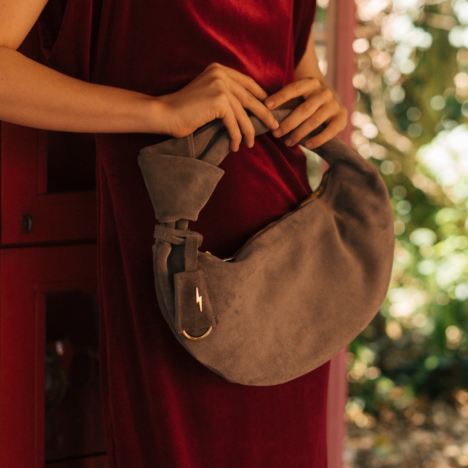 KNOT BAG - GRAY
