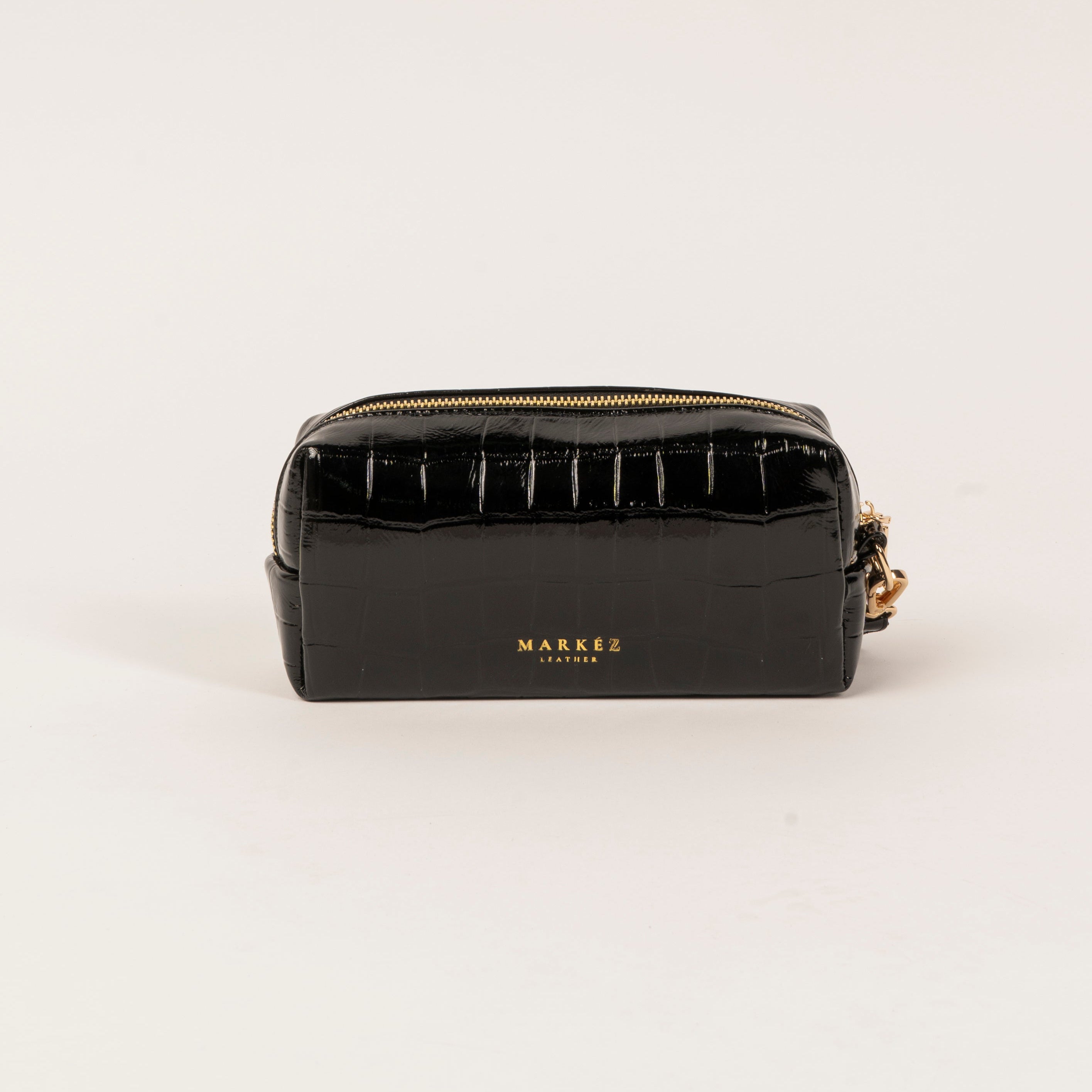 CROC POUCH – BLACK