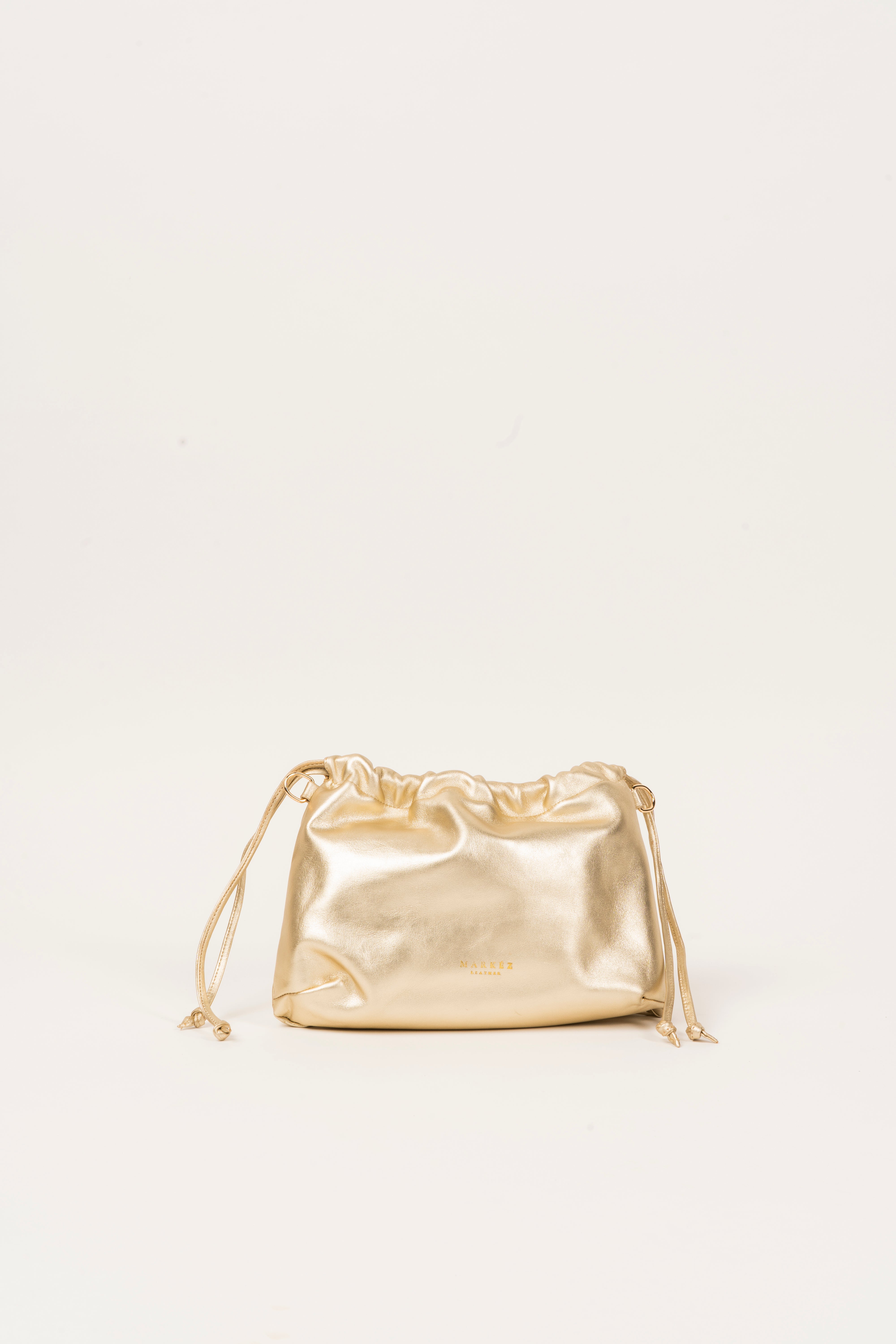 KAÏA CLUTCH – CHAMPAGNE GOLD