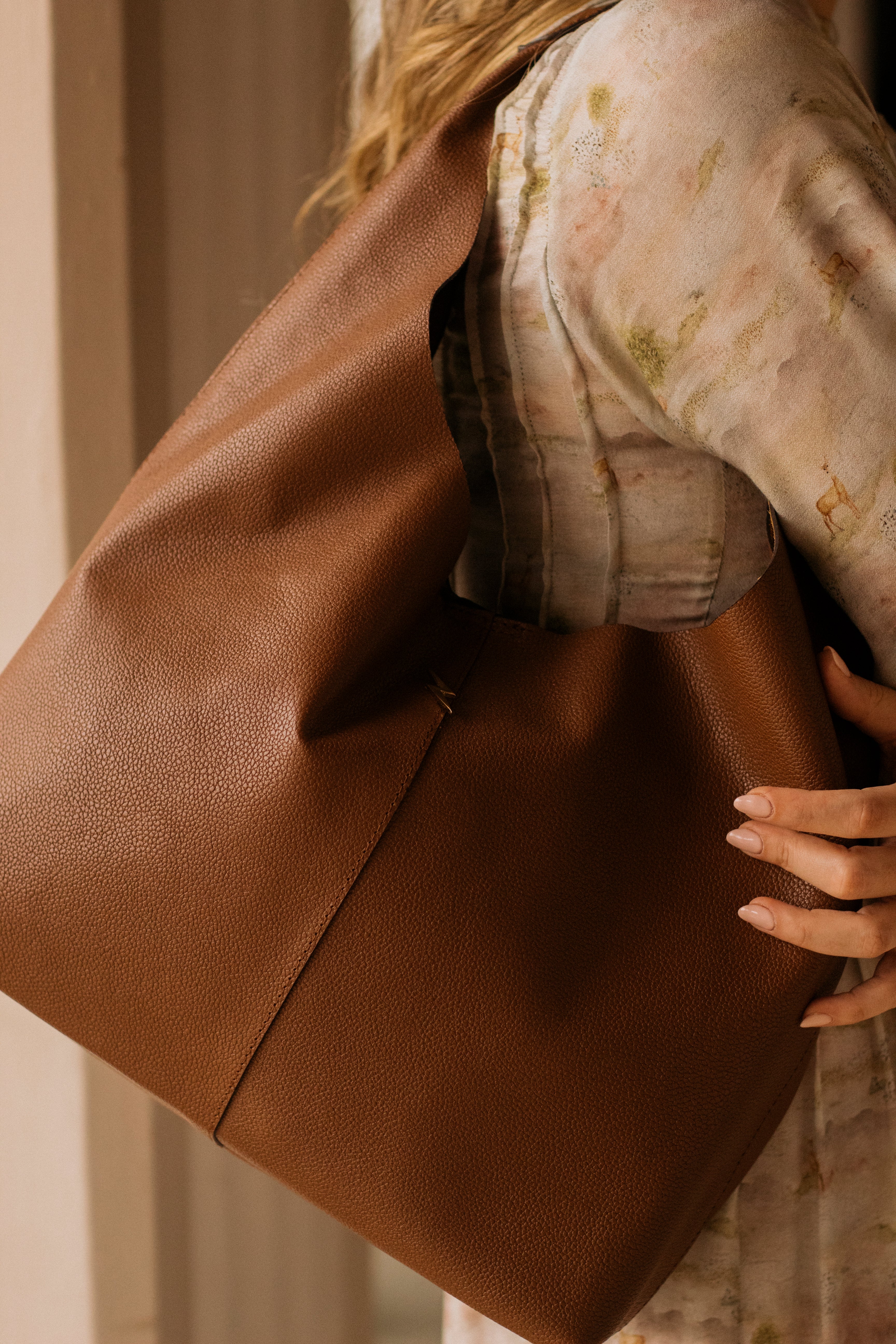 TOTE BAG - CAMEL